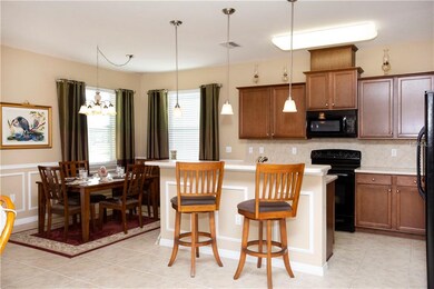 Eat at the Breakfast Bar or Dining Area