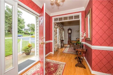 The spacious Foyer says 