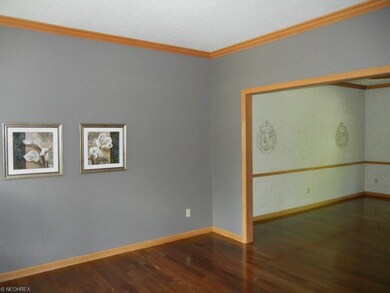 Living room with newer hardwood floors!