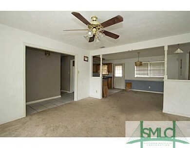 Exterior Front. Dining Room.