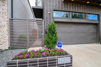 Behind the gate is a courtyard to your front door