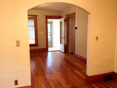 from Dining room, looking at front door