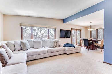 Open living to dining room!