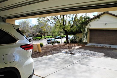 inside garage