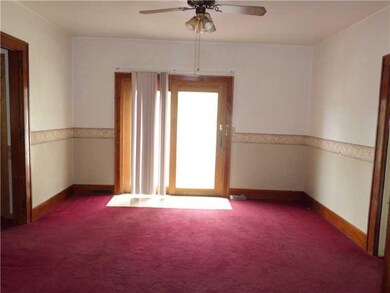 Dining Room. Large dining room with sliding glass 