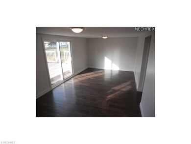 Fabulous family room with new hardwood flooring an