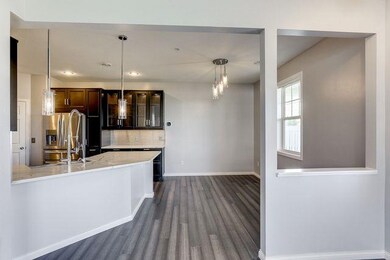 Family into dining room