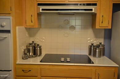 Nice cabinets and back splash