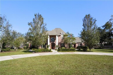 Home sits on .83 of an acre with a huge circular d