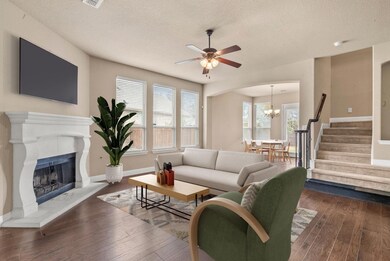 Living-Dining virtually staged