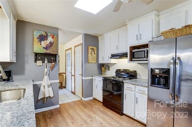 Kitchen with granite counter tops