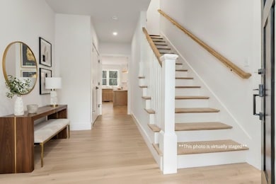 Entry - this photo is virtually staged