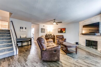 Main Living Area with Fireplace