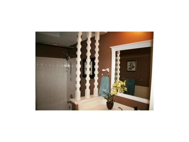 Updated hall bathroom.