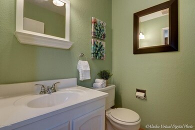Downstairs half bath