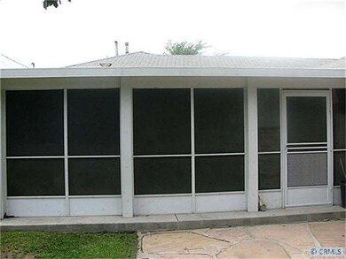Large enclosed patio