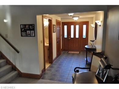 Foyer with ceramic floors*