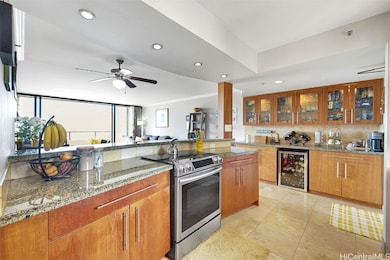 Wine refrigerator and storage for entertaining