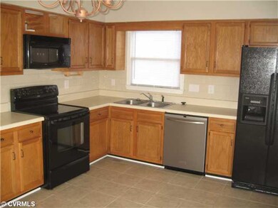 Kitchen - Ceramic flooring and backsplash!