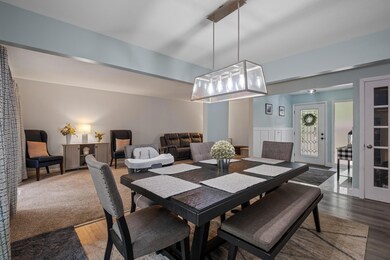 Dining Area with Living Room