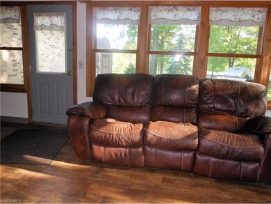 Enclosed sun porch.