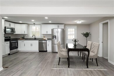 Virtual Staged Breakfast Area
