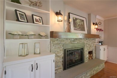 Stack Stone Gas Fireplace