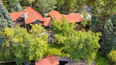Aerial view of home