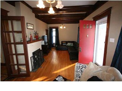 Beautiful Formal Living Room with Fireplace and re