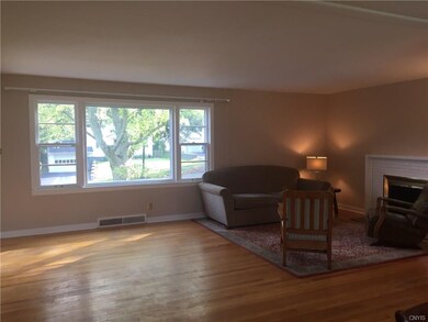 Such a pretty tree lined street - visible from the