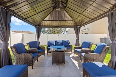 Fenced Yard w/ Gazebo & Firepit... Outdoor Furniture Conveys