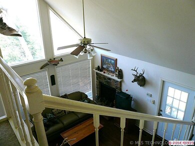 View from upstairs.