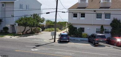 right across the street