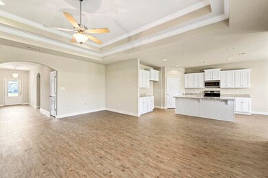 View of Kitchen from Living Room
