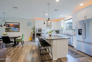 Eating Area and Kitchen