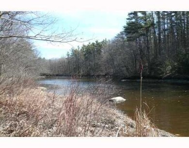 View. Of kennebunk River early spring