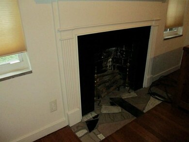 Exterior Front. Fireplace