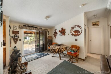 doors leading to back deck and yard