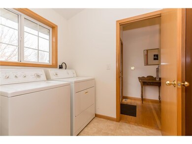 Main Level Laundry Room, Right off of the garage.