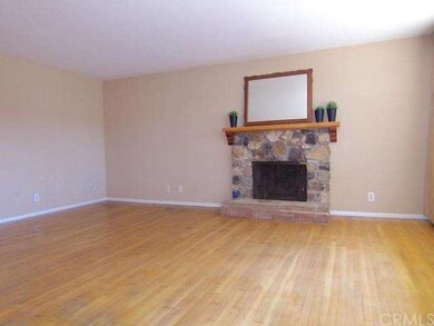 View of Living Room from front door entry.