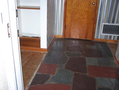 Slate floor entry way