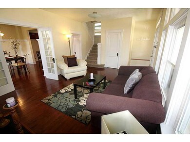 Living Room. Open feeling with view of living, din
