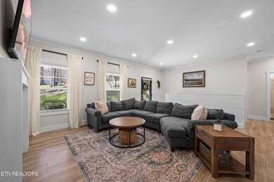 View from dining area