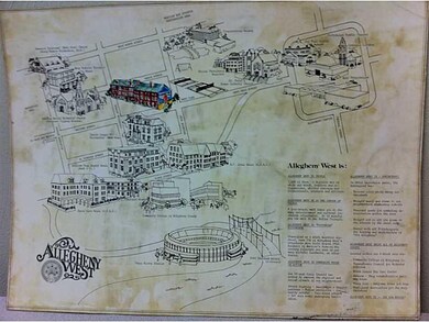 Other Plan. Vintage Allegheny West map