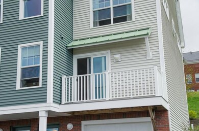 Front deck off the Kitchen is a nice...