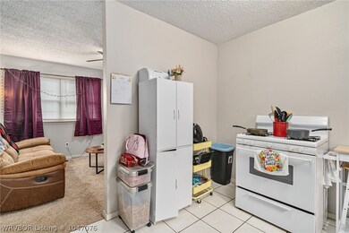 Kitchen, looking into Living room