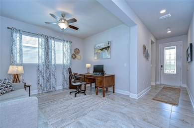 Large formal living area is perfect for lounging.