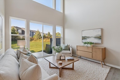 Two-Story Living Room
