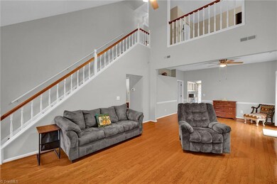 Great Room with Vaulted Ceilings