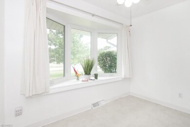 Bay window from Kitchen Dinnette.